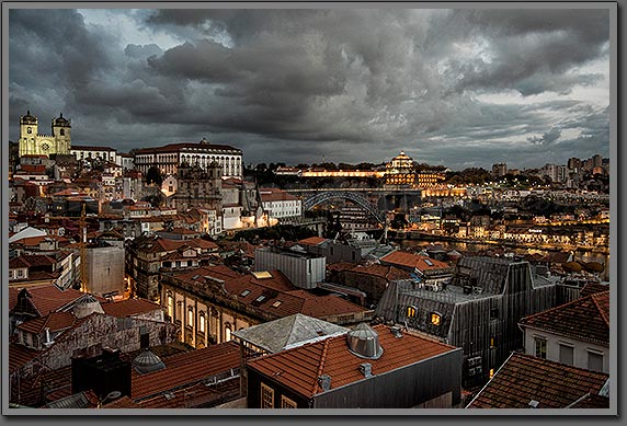 Oporto nightscape