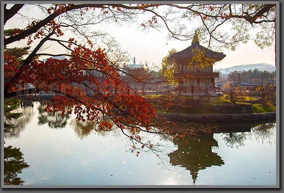 Gyeonbokgung lake