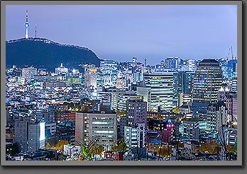 Seoul nightscape photo