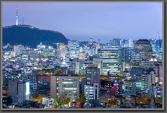 Seoul nightscape photo