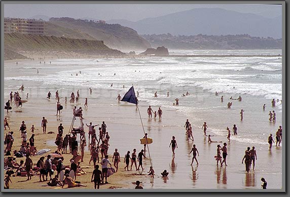 biarritz plage