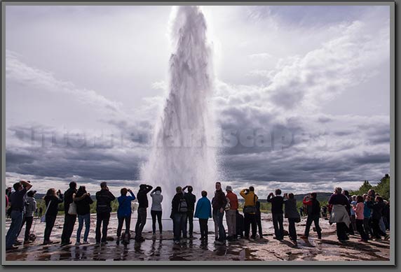 Geysir View Iceland